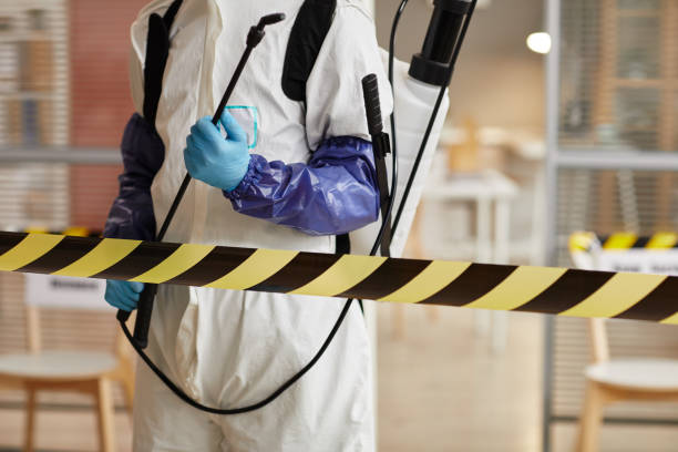 Professional Biohazard technician working in Byron Center, MI